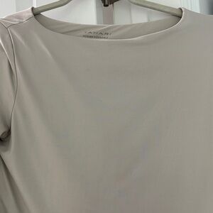 Tahari Women's Classic Cream Blouse